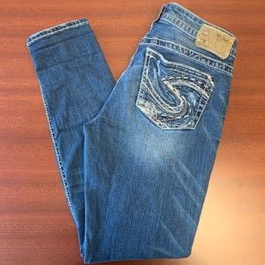 denim track jeans